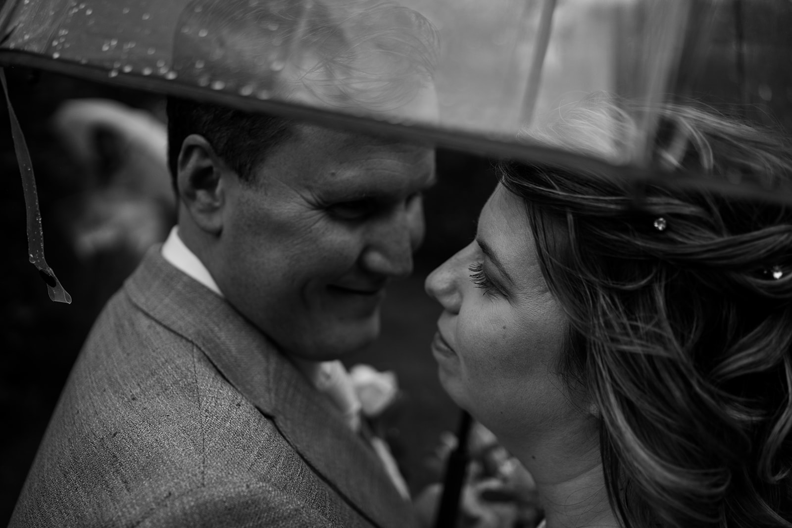 Een mooi moment bij de bruiloft van Chantal en Mathieu