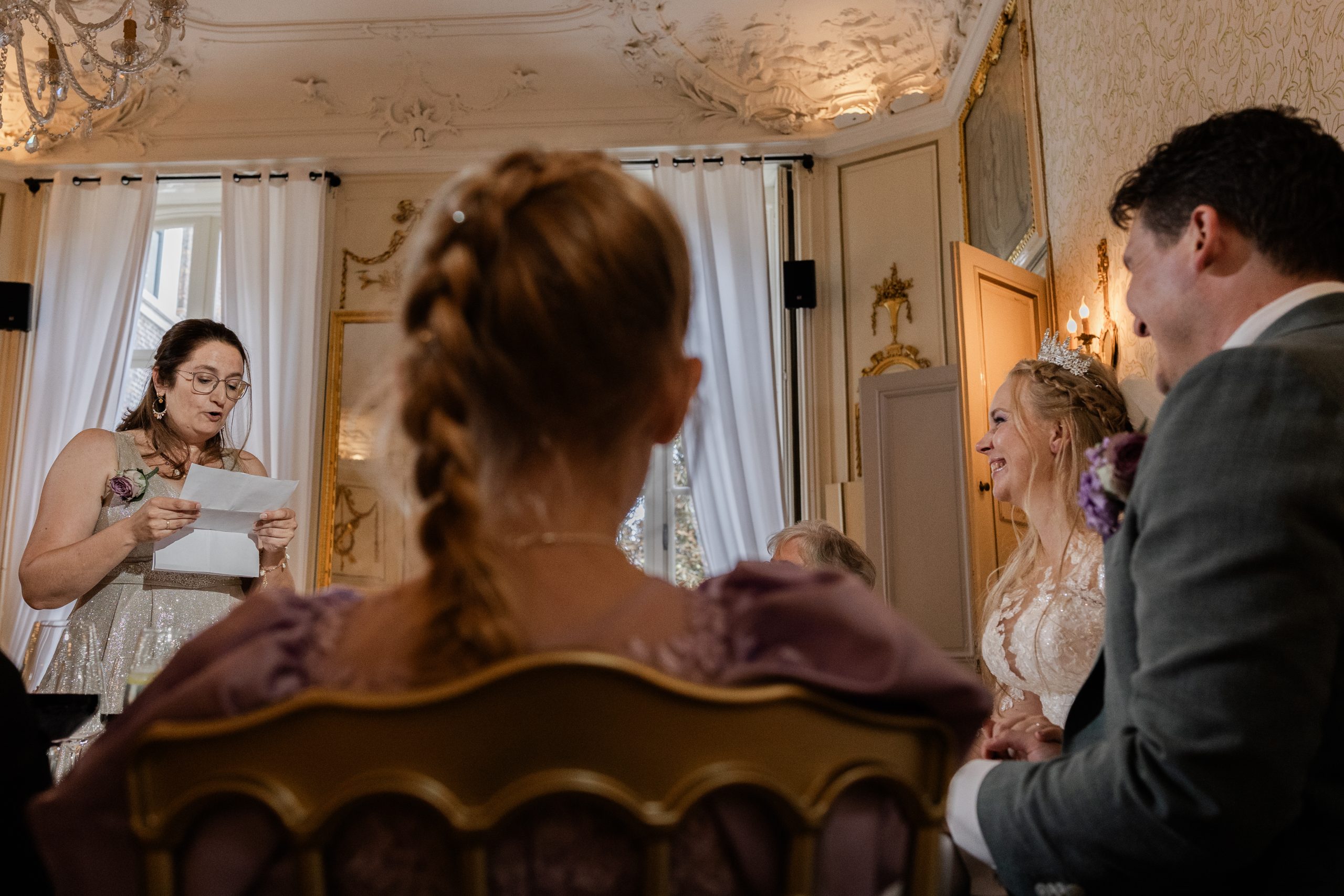 Shared dining tijdens een Disney bruiloft in Den Haag